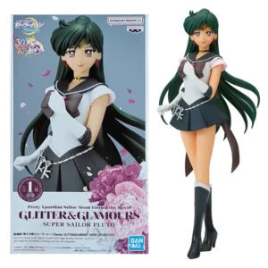 23CM Anime SAILOR MOON Meiou Setsuna Figure GLITTER&GLAMOURS Ver Tomoe Hotaru Model Toy Gift Kaiou Michiru  Aciton Figure Doll