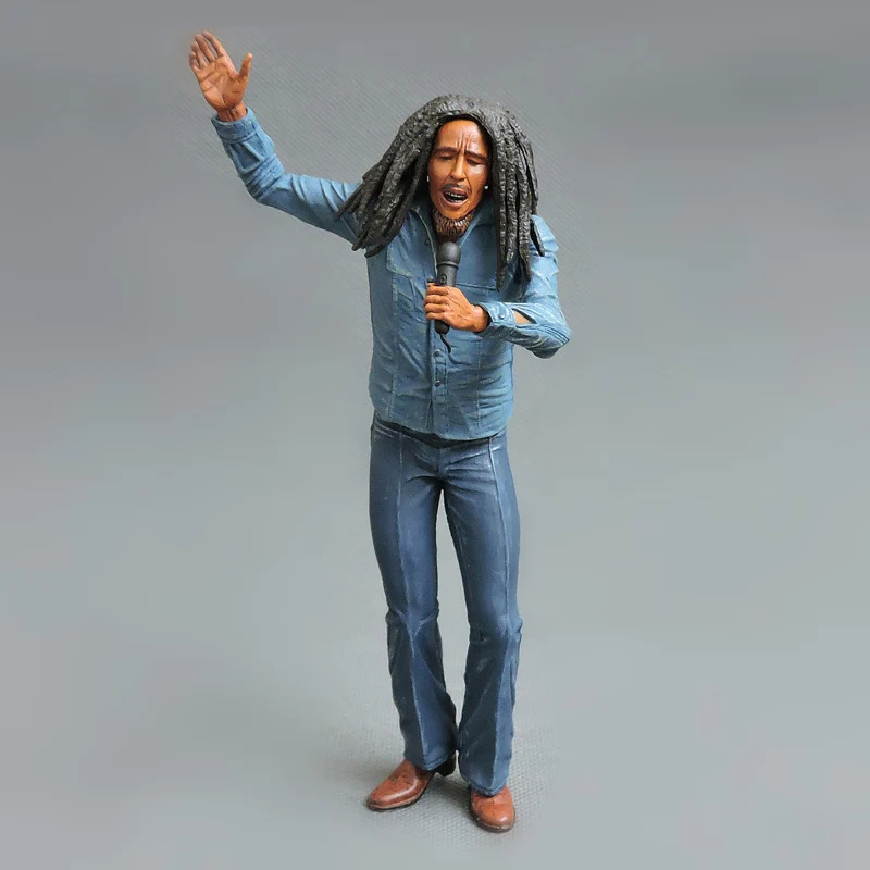 Spot Reggae Music Pioneer Marley Fashion Figurine Figurine Model Trendy Desktop Ornament A Favorite Item For Fans Birthday Gift