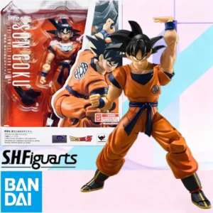 Brand new In Stock BANDAI Original Box Figuarts DRAGON BALL THE LOWEST BOAN SATYAN SON GOKU Action Figure Model Toy Gift for Kid