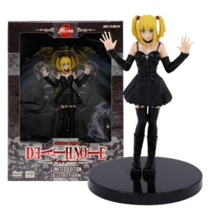 12CM Anime Death Notes Misa Figure Toy Car Deathnote L Killer Misa Amane Figure Doll Collection Model Toy Gift Ornament New