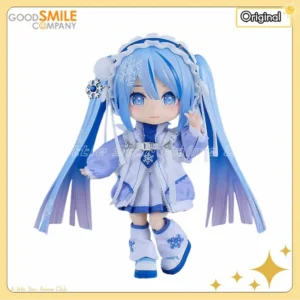 GSC Nendoron Piapro Hatsune Miku Snow Miku Yukiiro Pop Toy Anime Figure Collection