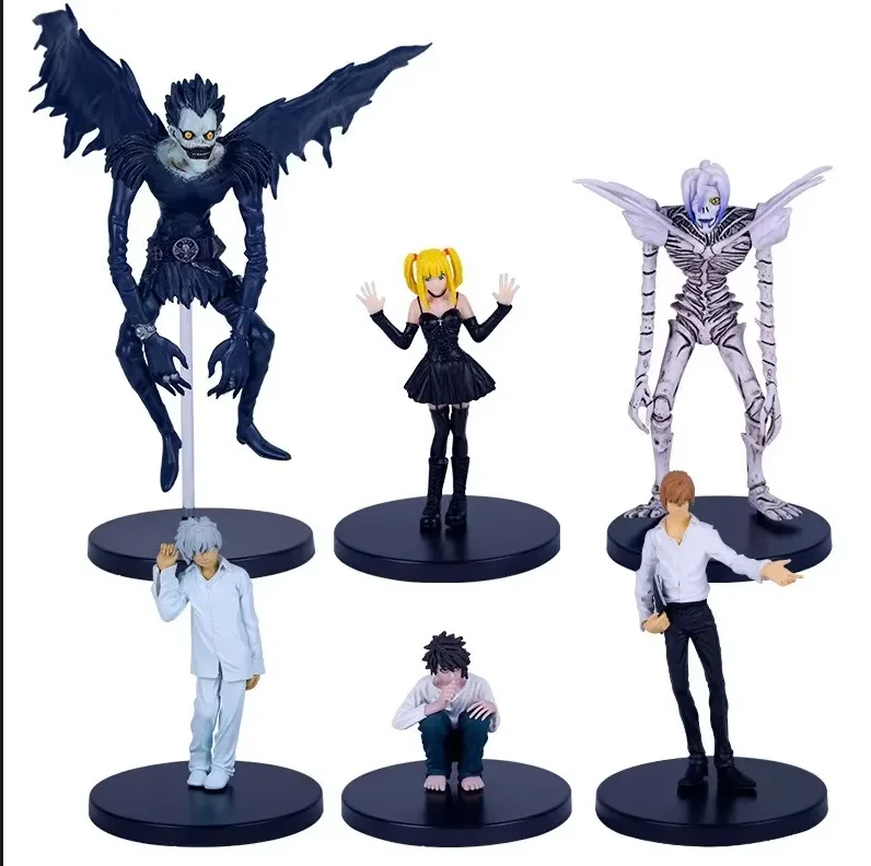 Anime Figure DEATH NOTE Yagami Light Ryuk MisaMisa PVC Standing Model Pose Static Doll Gift Ornaments Sculpture Q version 9CM - Image 8