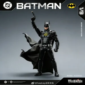 Licensed FondJoy 1/9 Keaton Batman Action Figure DC Collectible Model Toy The Flash Movie Figure With Base Desktop Deco Boy Gift