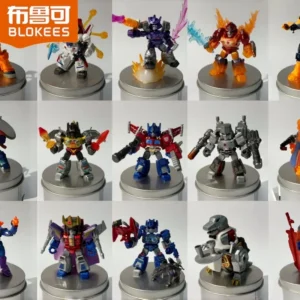 Hot Blokees Transformers Defender 1234 Series Starry Edition Blind Box All Series Hidden Secret Robot Assembly Model Toys Gifts