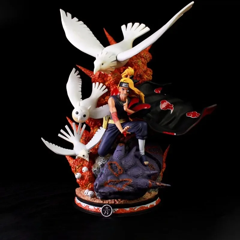 46cm NARUTO Figure Deidara Uzumaki Naruto Anime Action Model Large Statue Pvc Desktop Decorations Christmas Gift Children Gifts - Image 7