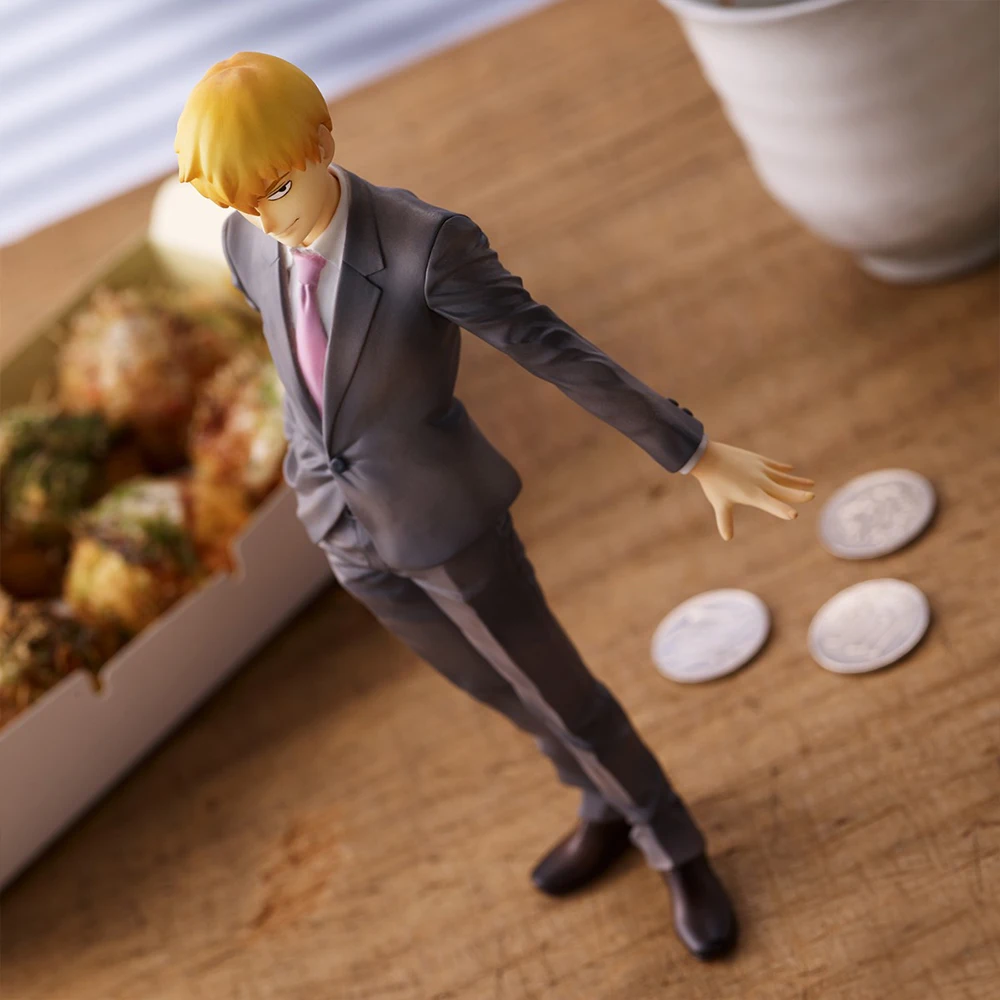 Anime Mob Figures Reigen Arataka action figure Standing pose Model Shigeo Kageyam Figure Doll Desktop Ornaments Collectible Toys - Image 3