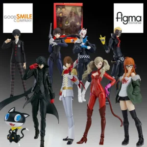 GSC Genuine FIGMA Anime Figure JOKER Crow Takamaki Ann  Action Figure Toys for Boys Kids Gift Collectible Model Ornaments