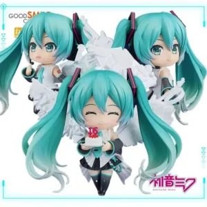 GSC Original Genuine Vocaloid Hatsune Miku Nendoroid 2222 Happy 16th Birthday Ver 10cm Anime Collections Model Toy Figures Gifts
