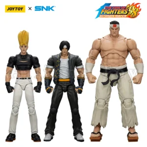 JOYTOY 1/18 Action Figure SNK KOF 98UM Hero Team Kyo Kusanagi Goro Daimon Benimaru Nikaido Anime Model