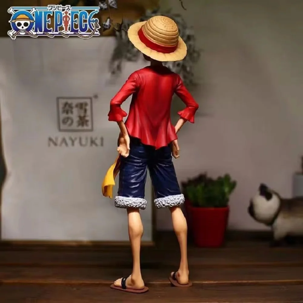 Hot 26cm One Piece Anime Figure Confident Smiley Luffy Three Form Face Changing Figure Action Figurine Model Desktop Decoration - Image 4