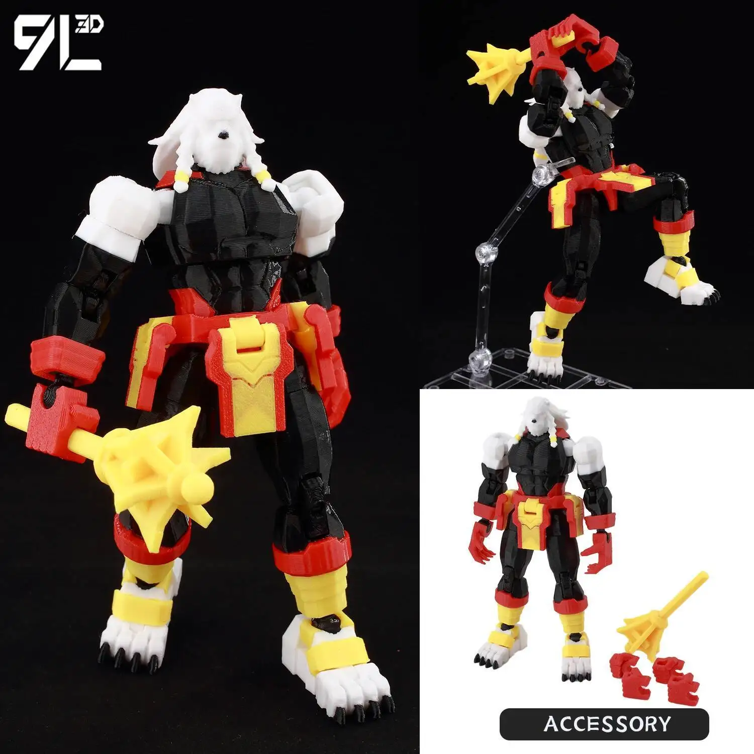 9L3D Printed Superheroes Invincible 2.0 Anime Multi-Jointed Shapeshift Toys Action Figures Mannequin Model Ornaments Gifts - Image 21