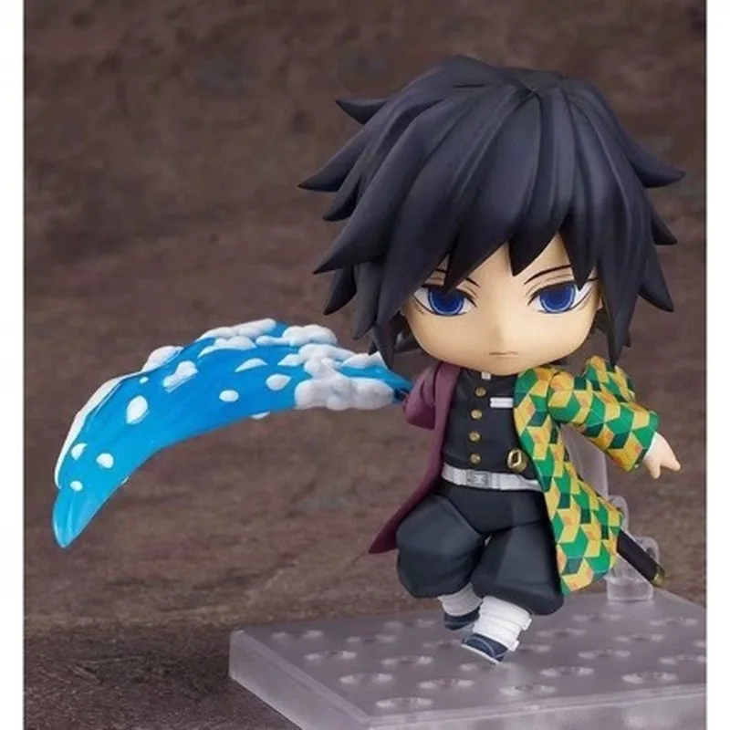 New Lover Demon Slayer Kimetsu No Yaiba Tomioka Giyuu #1408 Action Figure Model Toy Change Face Giyuu Figurine Cute Toys 10cm - Image 5