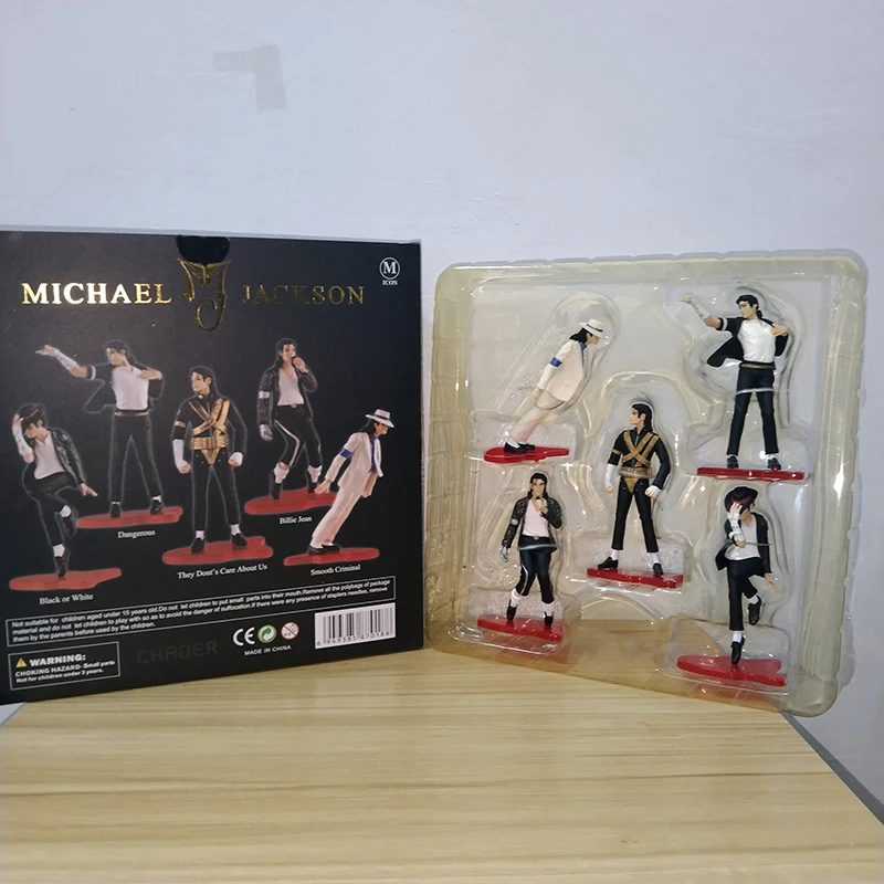Michael Jackson Smooth Criminal Moonwalk Action Figure Collection Model Toys Figma 096 Michael Jackson MJ Thriller Collection