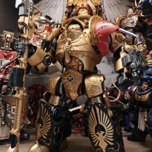 Genuine JOYTOY Warhammer Horus Heresy Legio Custodes Contemptor Achillus Galatus Dreadnought 25cmMovable Action Figures Toys