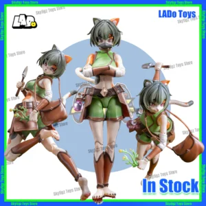 In Stock Ladotoys Cat Tonia Tigris Era-002 Herbal  Action Figure Model Herbs Calico Cat Girl Anime Mystic Land Toy Collect Gifts