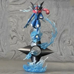 Pokemon Greninja Secret Art Water Shuriken Anime Collectibles GK Figure Collectible Model Toy Desktop Decoration Otaku Fans Gift