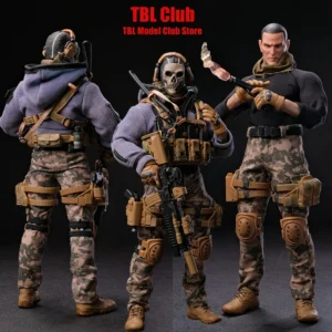 Pre Stock CY7 Toys 1/12 Scale Ghost Military Agents 6-inch Full Set Action Figure Soldier Model Enthusiasts Height About 15CM