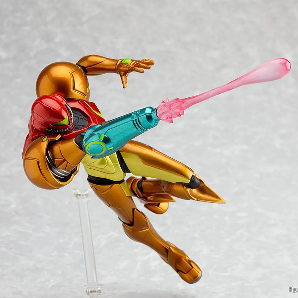 In stock GSC GSAS Max Factory Figma 306 133 Metroid Other M Samus Aran – Zero Suit ver. New Stock Figures Genuine Boxed Toy Gift
