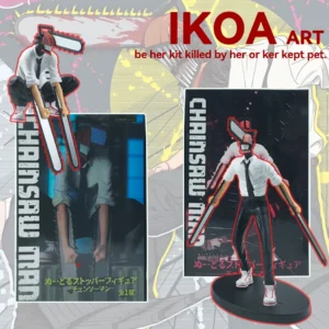 Chainsaw Man Denji Anime Figure Denji/Power Action Figure 1560 Chainsaw Man Denji Figurine Adult Collectible Model Doll Toy