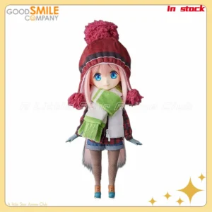 In Stock Original GSC Harmonia Humming LAID-BACK CAMP Kagamihara Nadeshiko Anime Figures Model Collection Ornaments Toys