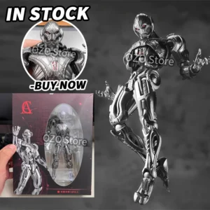 In Stock AC Factory 16cm Ultron Action Figures Ko PVC Model Kaiyodo Amazing Yamaguchi Avengers Collection Toys Kids Gifts
