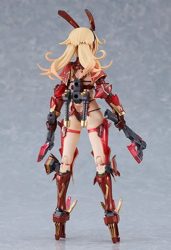Max Factory Good Smile figma Veronica Sweetheart Bunny Suit Planning Movable Figure 170mm With 4 Faces & Weapons Collectible - Image 3