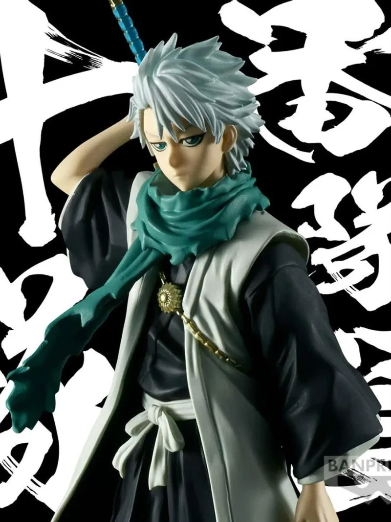 In Stock Bandai Original GSC POP UP PARADE Bleach Solid and Souls Toushiro Hitsugaya Figures Anime Models Toys Gifts AS