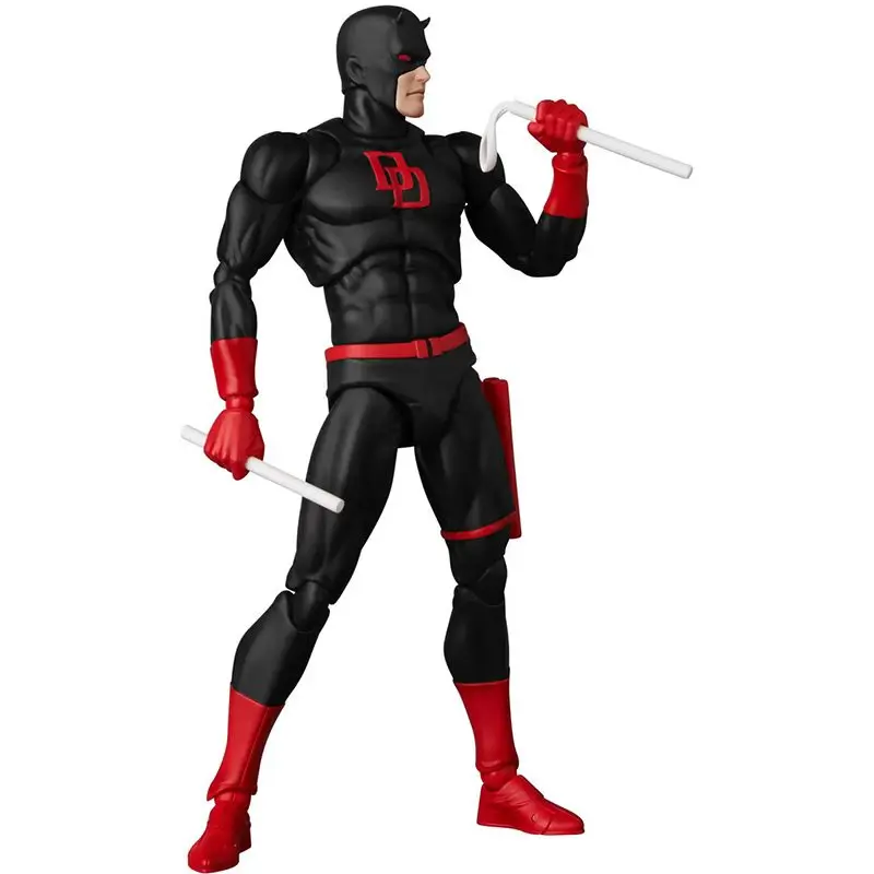 Mafex 223 Comic Series Version Daredevil Black Articulated Action Figure Collectible Desktop Ornament Model Toys Periphery Gifts