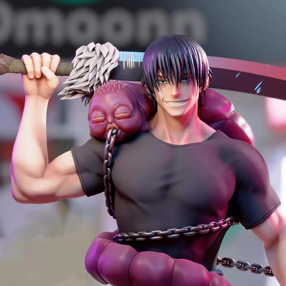 JJK Anime Figure Fushiguro Toji figurine andsome smiling combat standing Action figure Toy Collectible for boys girls Anime gift - Image 5