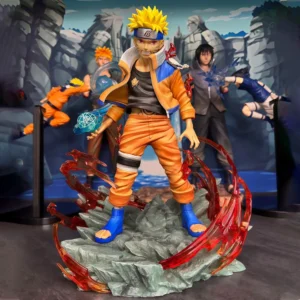 Naruto Figure Uzumaki Naruto Action Figures Two Heads Figurine Pvc Doll Statue Collection Desk Decoration Model Toy Kids Gifts