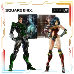 SQEX Original PlayArts Changes Action Figure Series DC Comics Green Lantern Anime Action Figure Model Toys Model Gifts for Boys