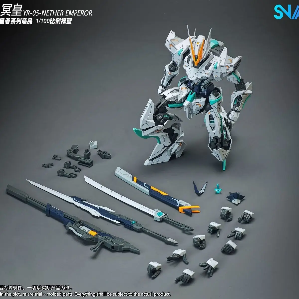 IN STOCK SNAA Yr-05 Nether Emperor Model Kit 1/100 YR05 The Round Table Knights Action Figure Colletion Toys Gifts