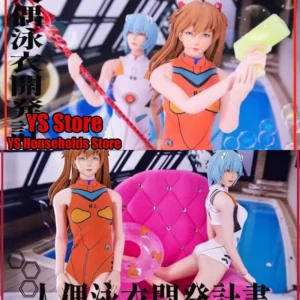 LIGHT KINGDOM LT004 1/6 Ayanami Rei Asuka Langley Soryu Head Sculpt Swimsuit Water Pistol Accessory Set For 12" Soldier Body
