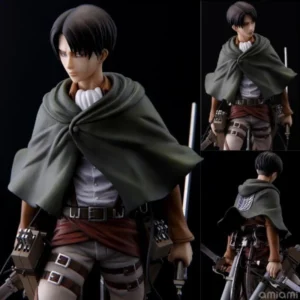 Attack On Titan Levi Ackerman 1/8 Scale Articulated Action Figure Ko Version Collectible Model Desktop Decoration Gift For Fans