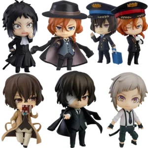 BSD Anime Figure Nakajima Atsushi Dazai Osamu Nakahara Chuuya Action Figure Akutagawa Ryunosuke Collectible Model Ornament Gifts