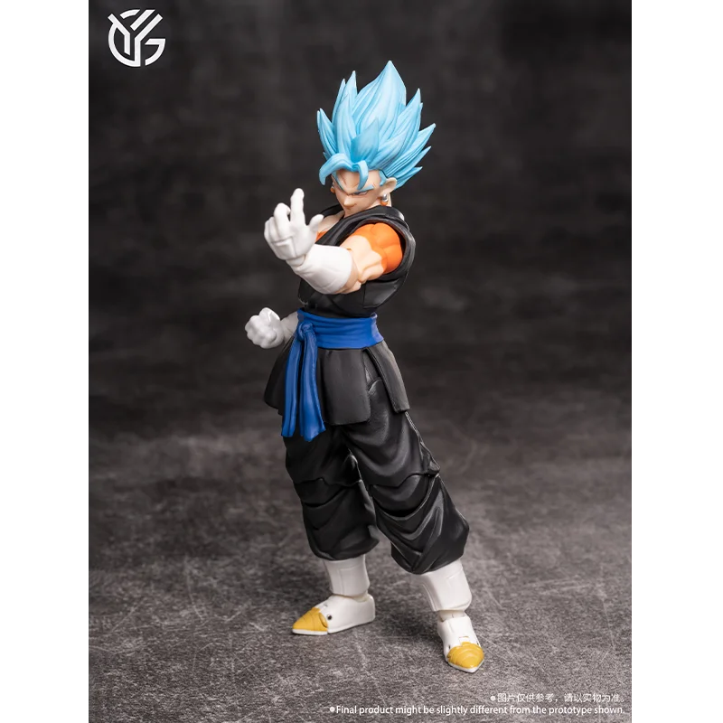 YG-mw Toys Vegito Action Figure YGmw 07 08 Vegeta Dragon Ball SHF Super Saiyan God OC Vegetto Action Figures Figurine Model Gift