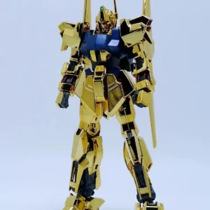 JMS Hayaku Shiki HG 1/144 MSN-00100 REVIVE Electroplate Gold Model Movable Joints Collectible Robot Mecha Kit Toys Gift Ornament