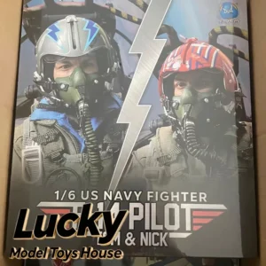 DID MA80182 1/6 TOM&Nick US Navy Fighter F14 Pilot Military Action Figure Toys Delicate 12inch Man Soldier Model Collection