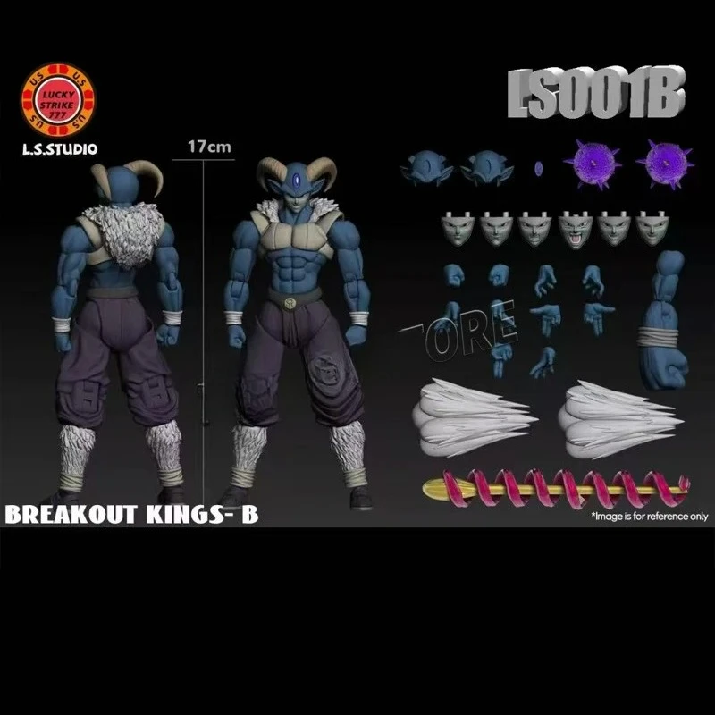 LS L.S.Studio Dragon Ball Super Moro Figure Breakout Kings A B Moving Figure Model Collection Toy Gift - Image 8