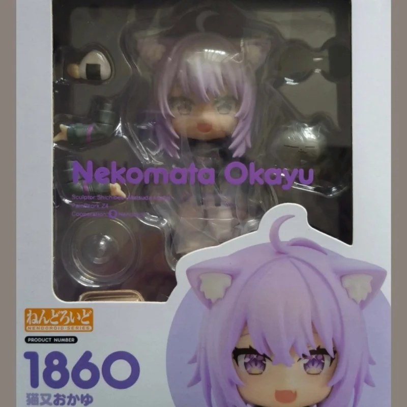 Gsc Nekomata Okayu Hololive Production Reissue Chibi Collectible Action Figure For Anime Fans Figure Collectors