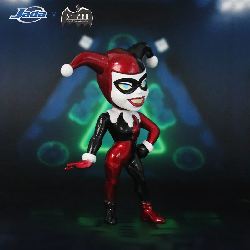 Jada 2.5-inch Metalfigs DC Comic Batman Catwoman Joker Harley Quinn Die-Cast Gifts Toy Model Anime Figures Collect Ornaments