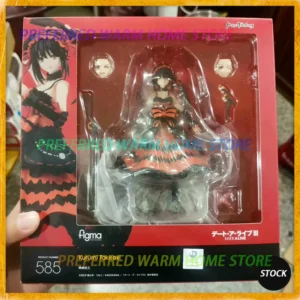 In Stock figma 585 Tokisaki Kurumi Movable Model Toys MAX FACTORY MF DATE A LIVE Nightmare Beautiful Girl Model