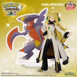 [Original] Genuine In Stock Bandai Banpresto Pokemon Masters EX Panel Spectacle Garchomp Cynthia Anime Figure Model Toys Gift