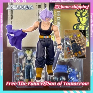 Demoniacal Fit Trunks Free The Future&Son of Tomorrow Dragon Ball Z Super Saiyan Action Figure Collection Model Toys Gifts