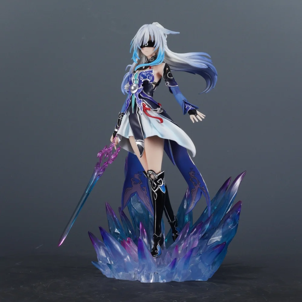 29cm/11.42in Anime Honkai Star Rail Figure Jingliu Action Figures Pvc Statue Desktop Ornamen Collection Model Toys Gifts