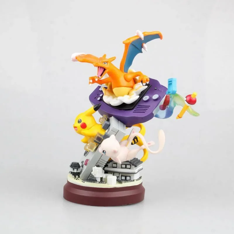 20cm Large Pokemon Figure Pikachu Charizard Mewtwo, Anime Collectible Model for Home Decoration Display Gift - Image 4