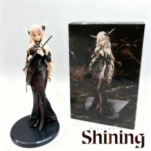Arknights Shining Action Figure Model Ornament Voyage Of The Distant Song Series Toy Statue Game Periphery Chassis Display Gifts