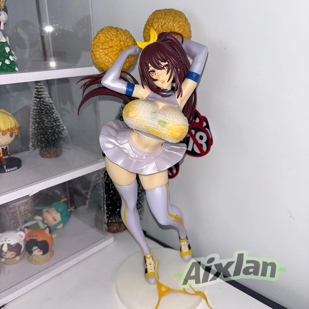 26CM Japanese Anime Sunshine Cheerleader Ver. Sexy Girl PVC Action Figure Collectible Model Toys Birthday Christmas Gifts