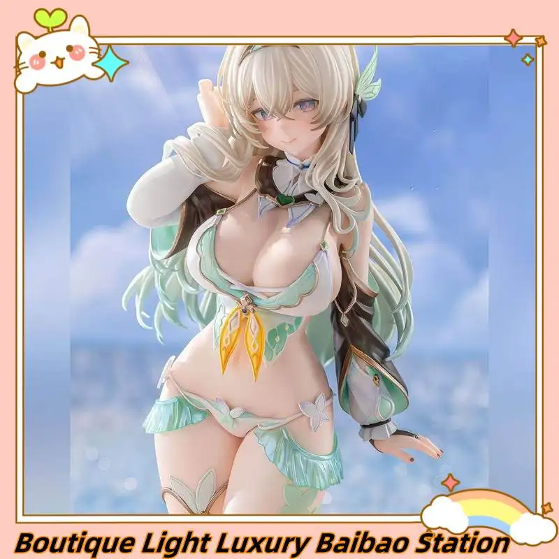 Anime Beautiful Girl Swimsuit Figure Liu Ying Honkai Star Rail Gk Model Beach Scene Statue Collectible Merchandise For Fans