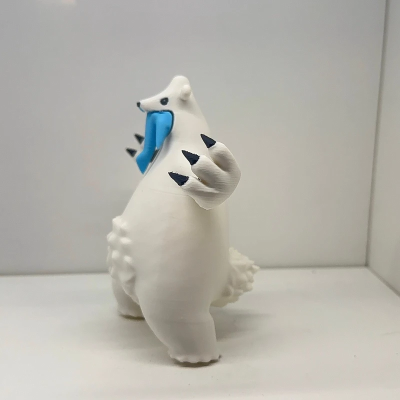 13cm New Pokemon Anime Figure Beartic Perimeter PVC Model Scene Statue Desktop Decoration Ornaments Kids Christmas Gifts Toys